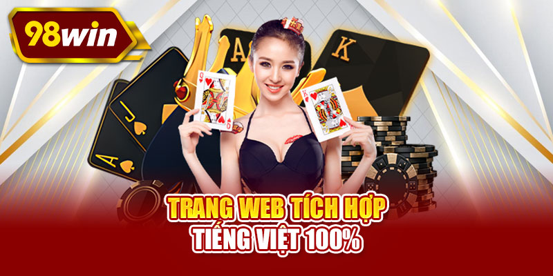 Trang web tích hợp tiếng Việt 100%