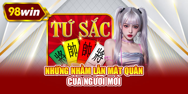 Những nhầm lẫn mặt quân của người mớiNhững nhầm lẫn mặt quân của người mới